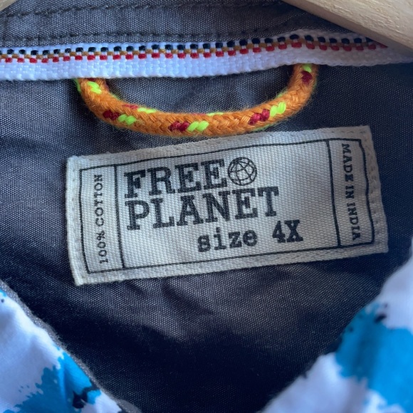 Free Planet car theme Hawaiian shirt 4XL - Picture 4 of 8